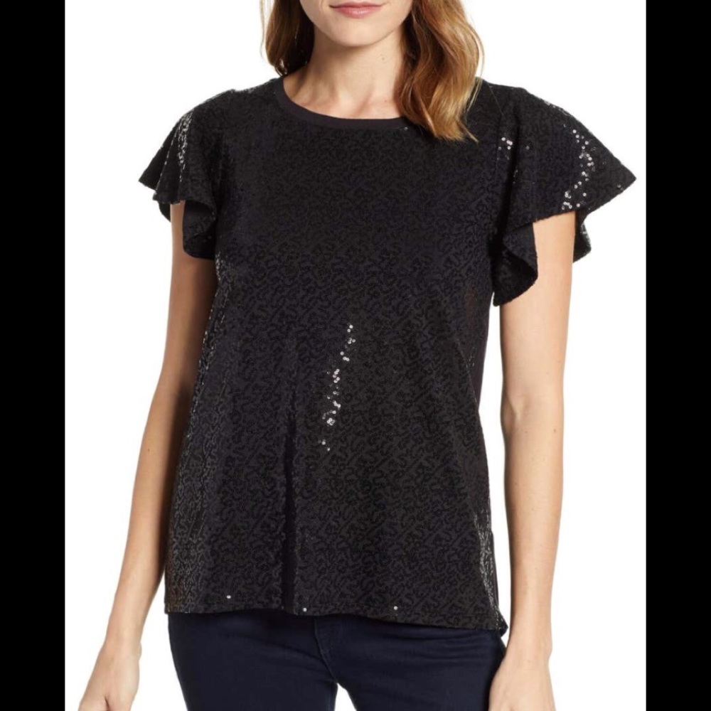Gibson x glam squad sequin top